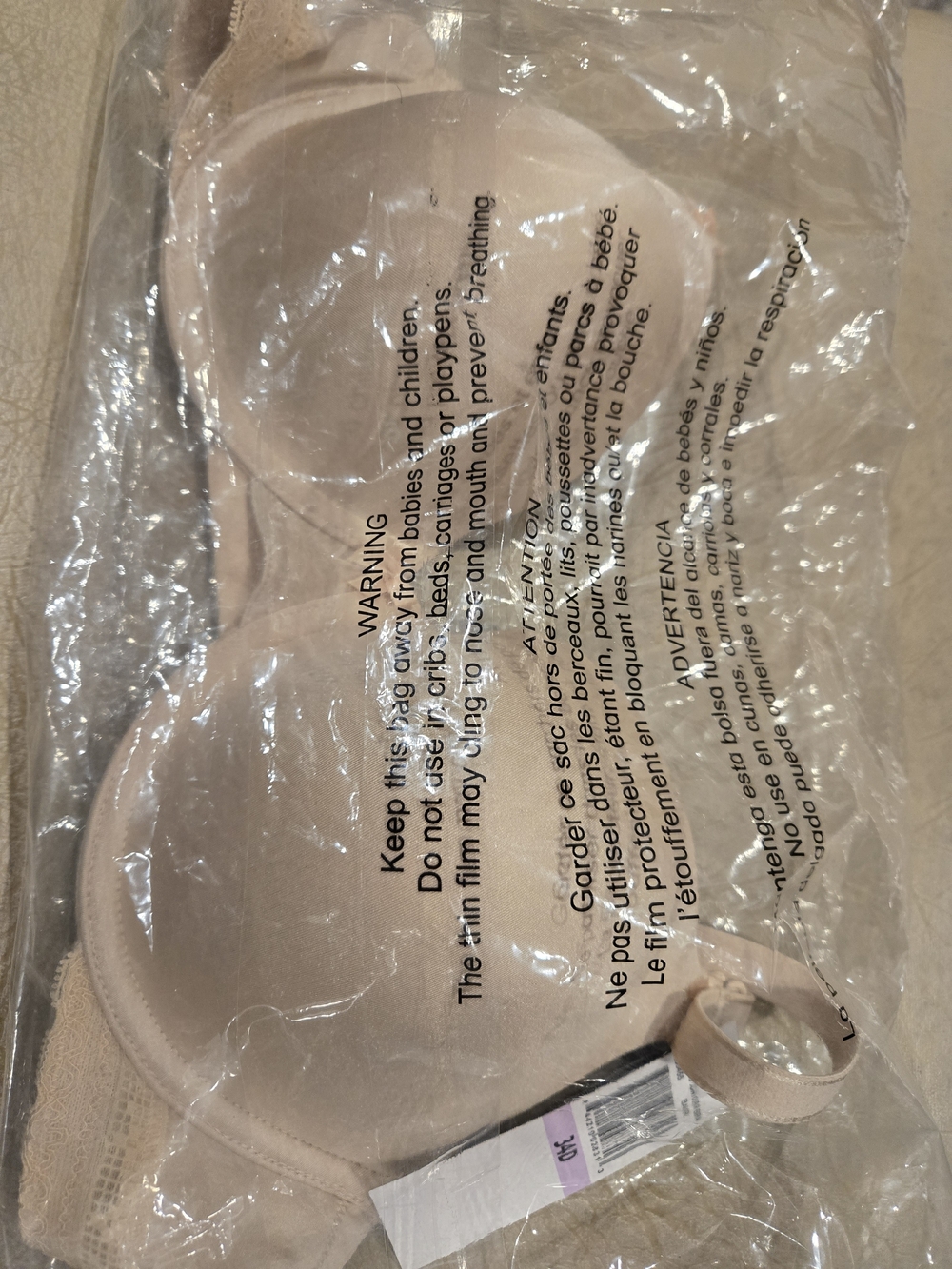 Paramour Nude/Tan Smooth T-Shirt Bra